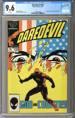 Daredevil #232 CGC 9.6