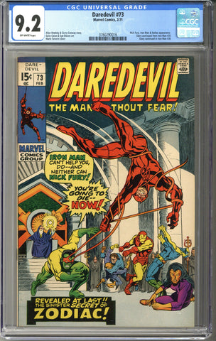 Daredevil #73 CGC 9.2