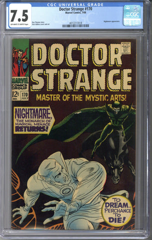 Doctor Strange #170 CGC 7.5