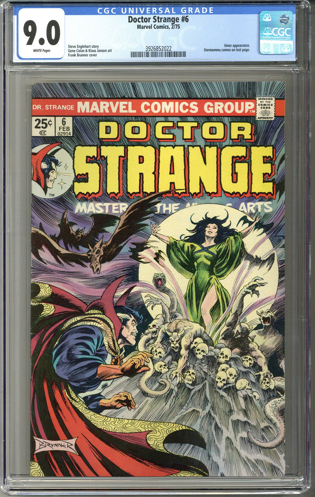 Doctor Strange #6 CGC 9.0