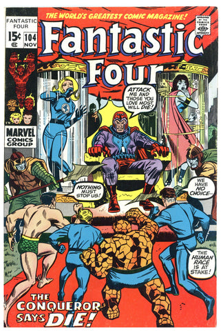Fantastic Four #104 VF