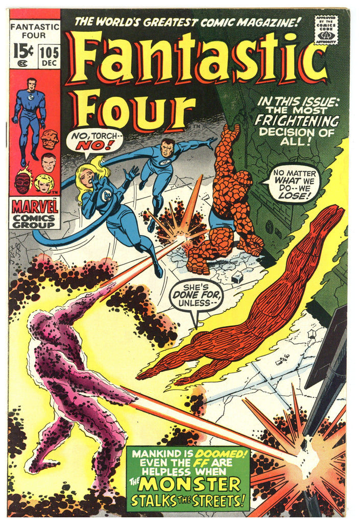 Fantastic Four #105 VF-