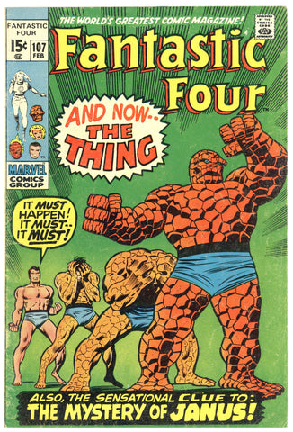 Fantastic Four #107 Fine+