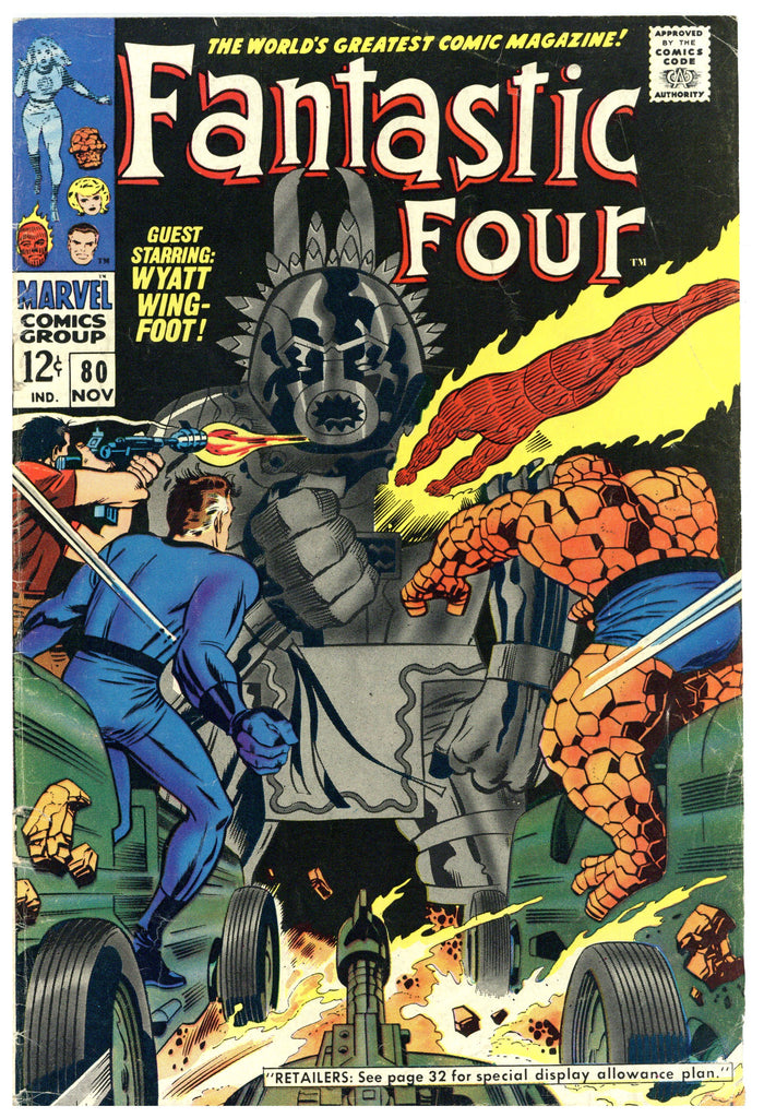 Fantastic Four #80 VG/F