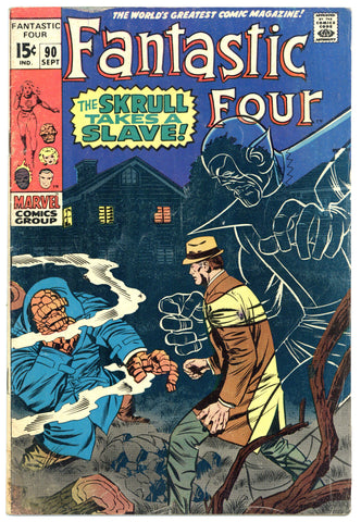 Fantastic Four #90 VG/F