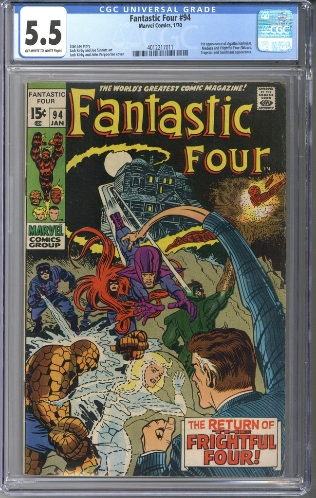 Fantastic Four #94 CGC 5.5