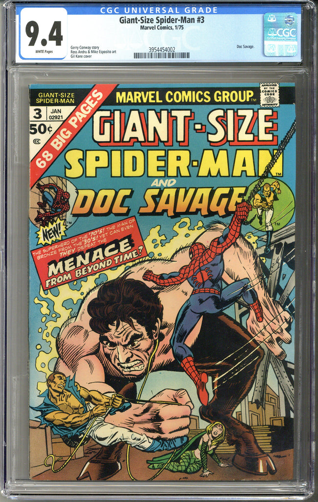 Giant-Size Spider-man #3 CGC 9.4