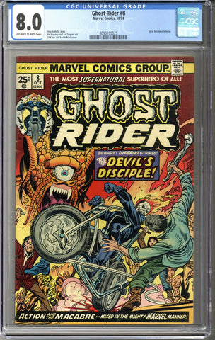 Ghost Rider #8 CGC 8.0