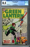 Green Lantern #25 CGC 8.5