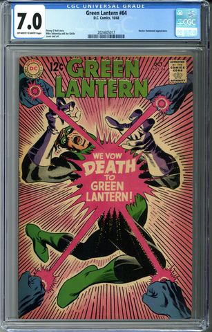 Green Lantern #64 CGC 7.0