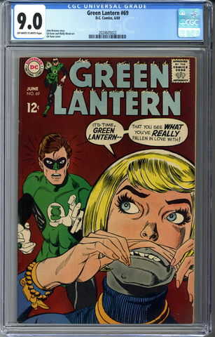 Green Lantern #69 CGC 9.0