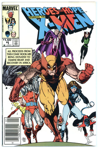 Heroes for Hope starring the X-Men #1 VF/MN