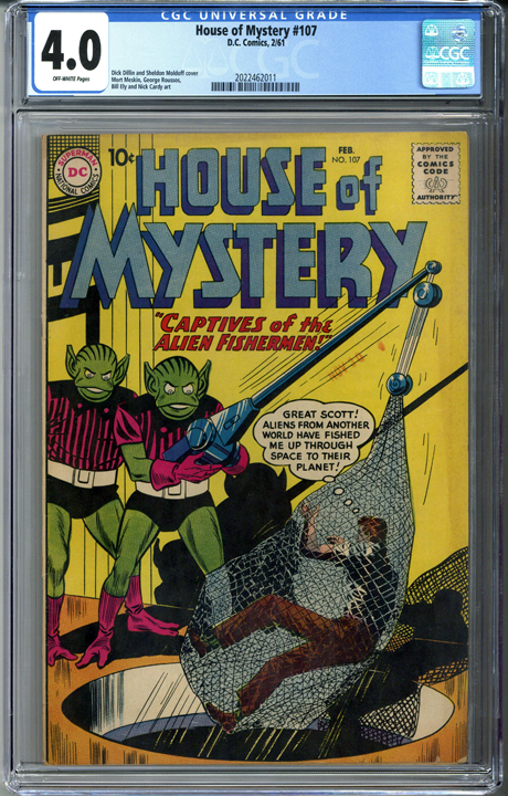 House of Mystery #107 CGC 4.0