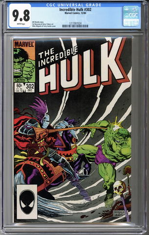 Incredible Hulk #302 CGC 9.8