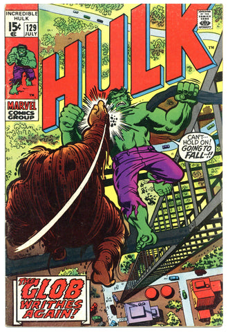 Incredible Hulk #129 F/VF