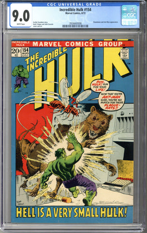 Incredible Hulk #154 CGC 9.0