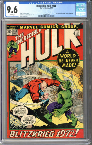 Incredible Hulk #155 CGC 9.6