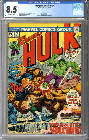 Incredible Hulk #170 CGC 8.5