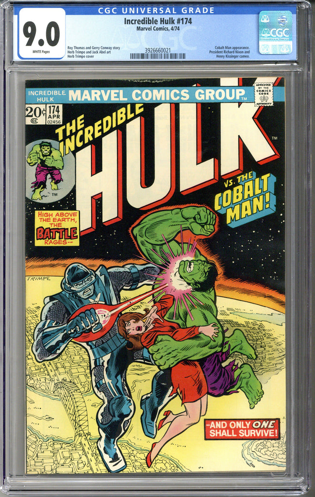 Incredible Hulk #174 CGC 9.0
