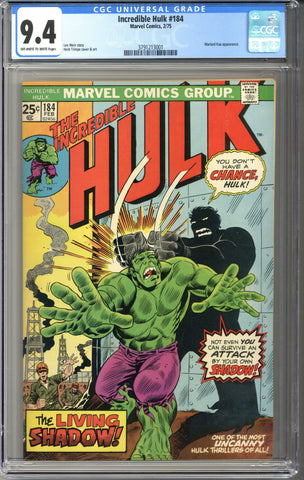 Incredible Hulk #184 CGC 9.4