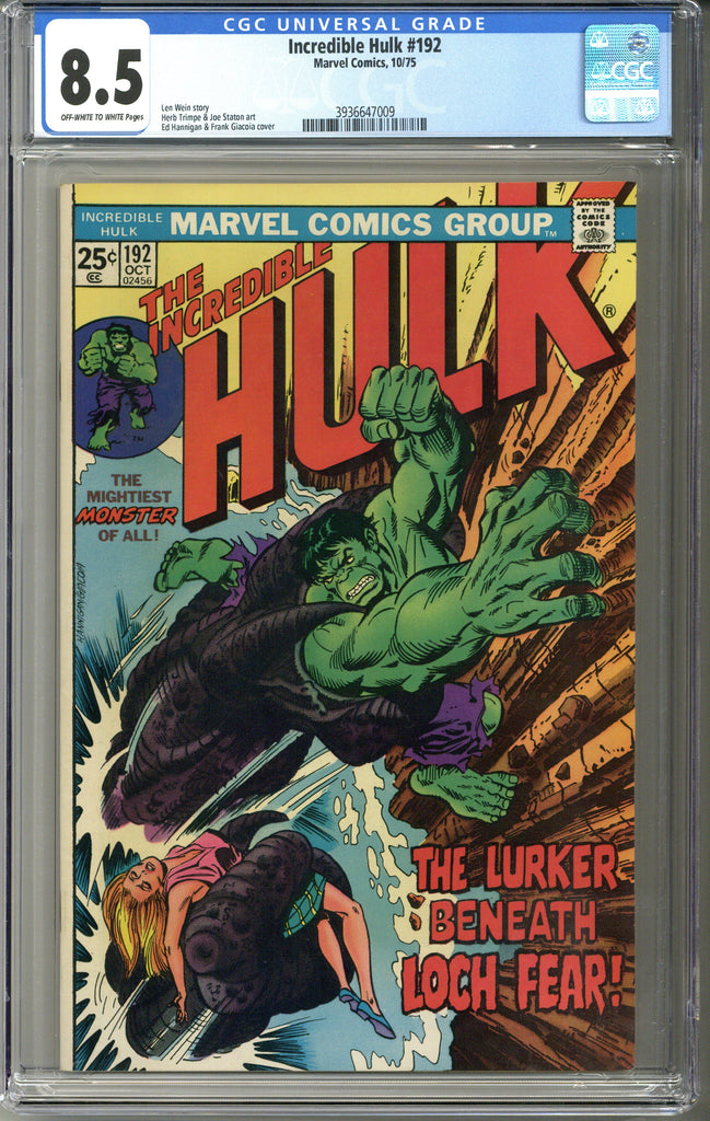 Incredible Hulk #192 CGC 8.5