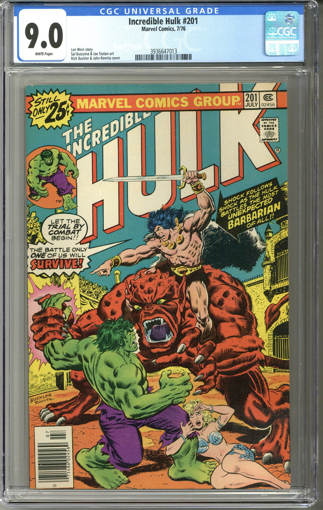 Incredible Hulk #201 CGC 9.0
