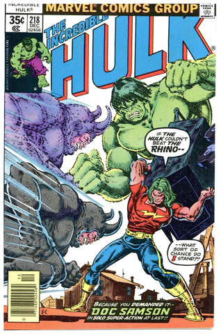 Incredible Hulk #218 NM