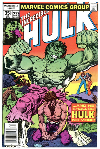 Incredible Hulk #223 F/VF