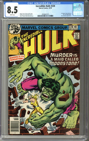 Incredible Hulk #228 CGC 8.5