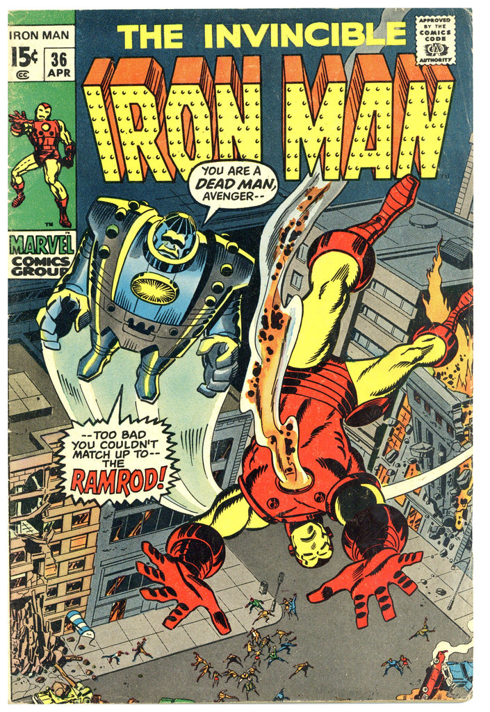 Iron Man #36 VF-