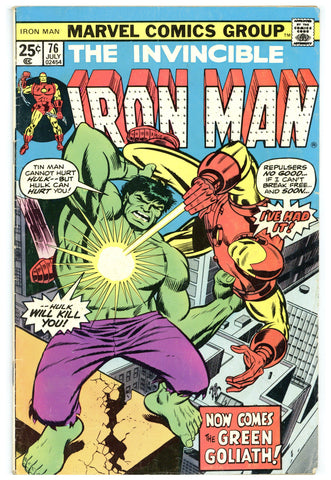 Iron Man #76 VG/F