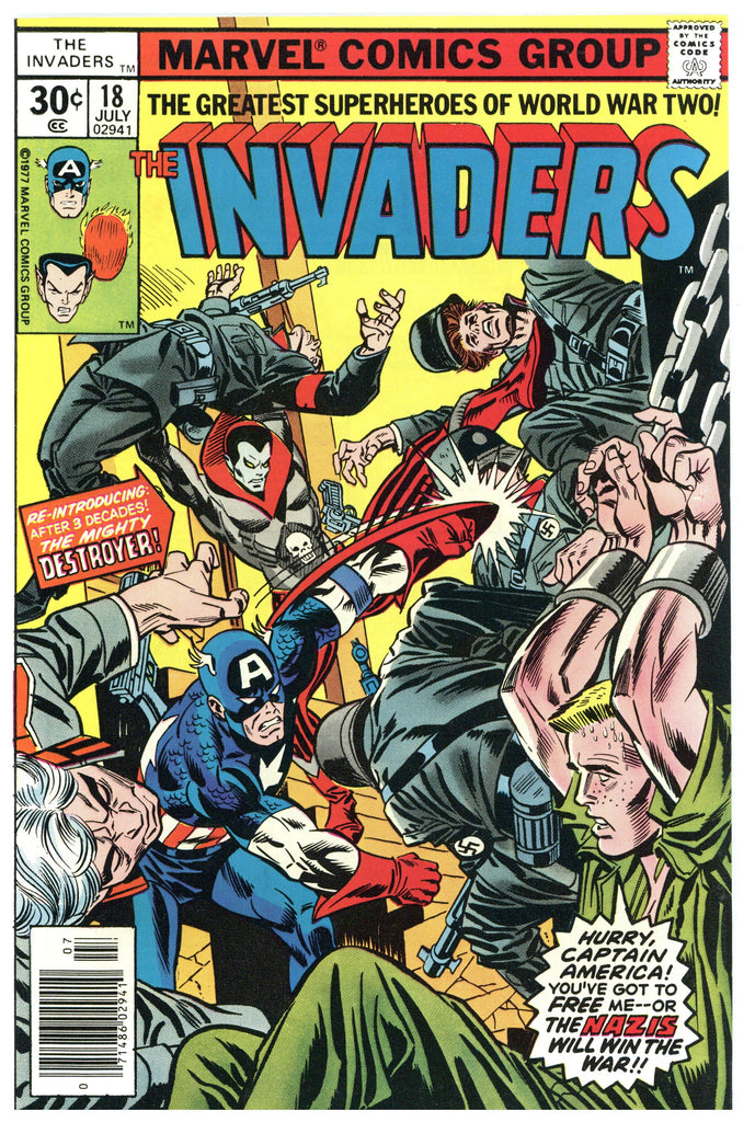 Invaders #18 NM