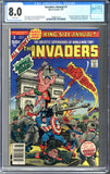 Invaders Annual #1 CGC 8.0
