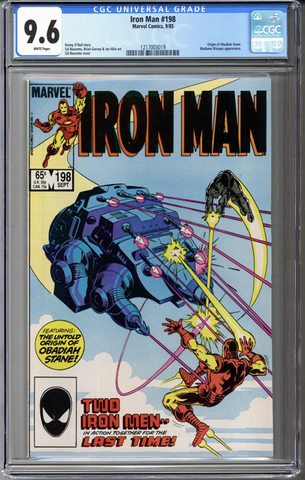 Iron Man #198  CGC 9.6