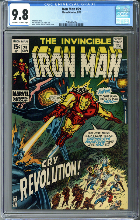Iron Man #29 CGC 9.8