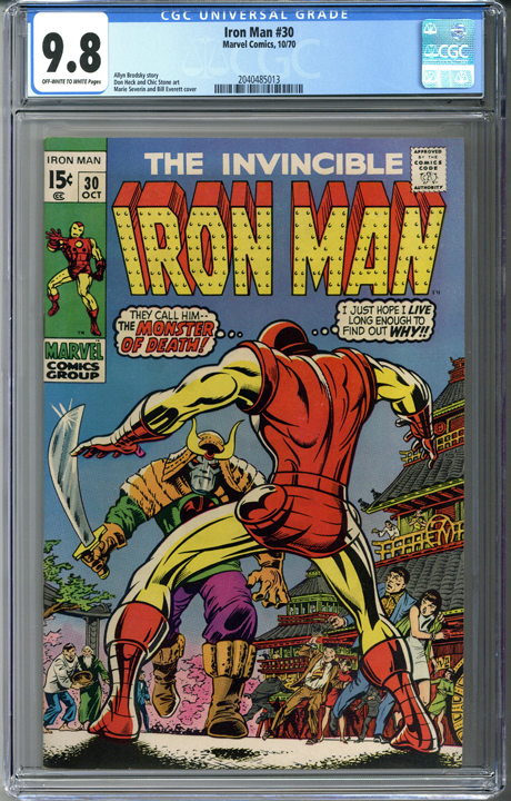 Iron Man #30 CGC 9.8