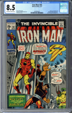 Iron Man #35 CGC 8.5