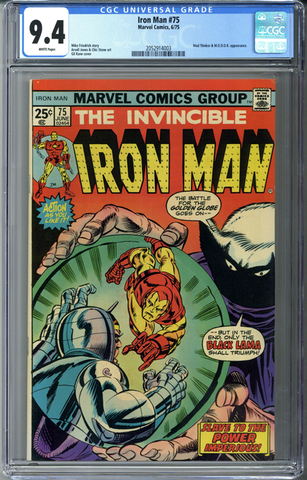 Iron Man #75 CGC 9.4