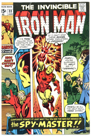 Iron Man #33 Fine+