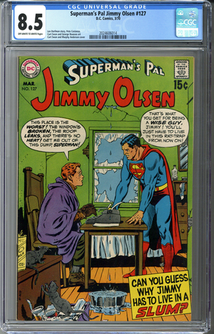 Superman's Pal Jimmy Olsen #127 CGC 8.5