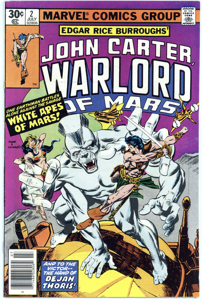 John Carter, Warlord of Mars #2 NM-