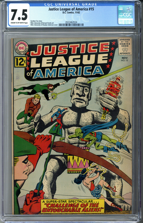 Justice League of America #15 CGC 7.5
