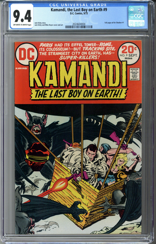 Kamandi, the Last Boy on Earth #9 CGC 9.4