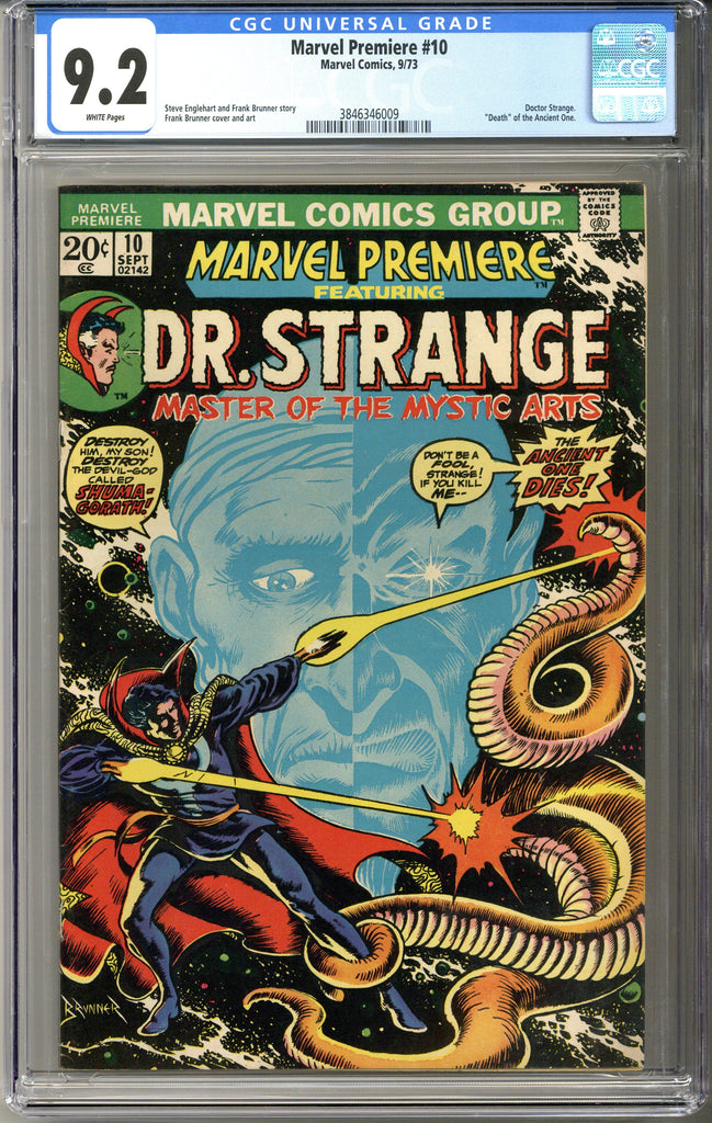 Marvel Premiere #10 CGC 9.2