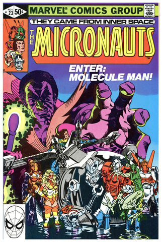 The Micronauts #23 NM+