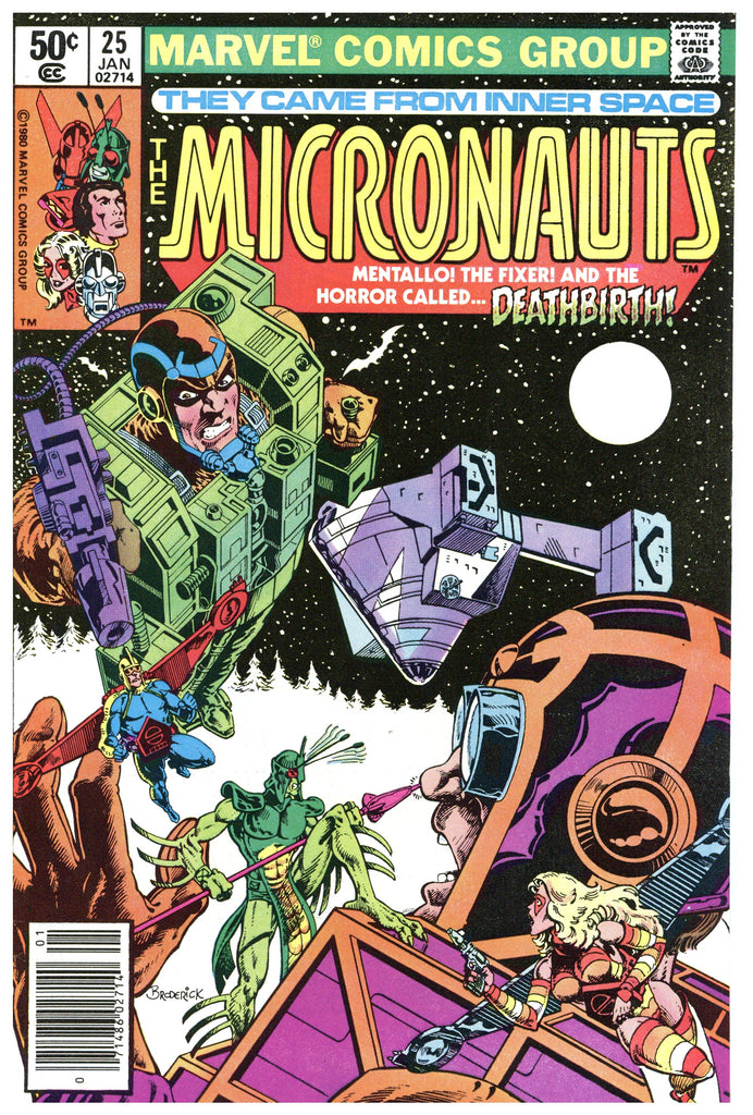 The Micronauts #25 NM+