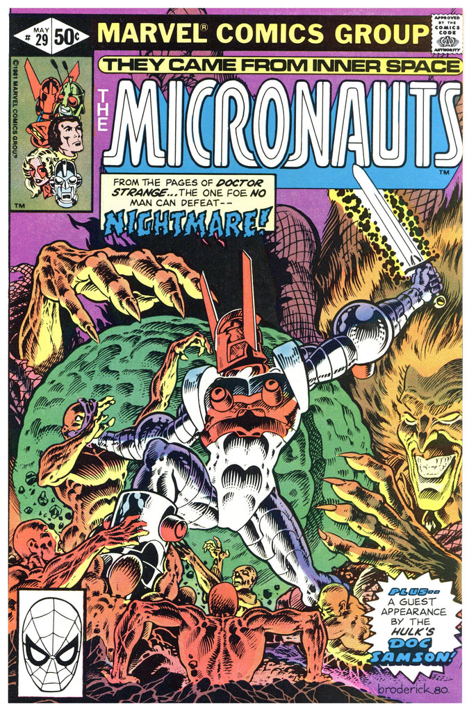 The Micronauts #29 NM+