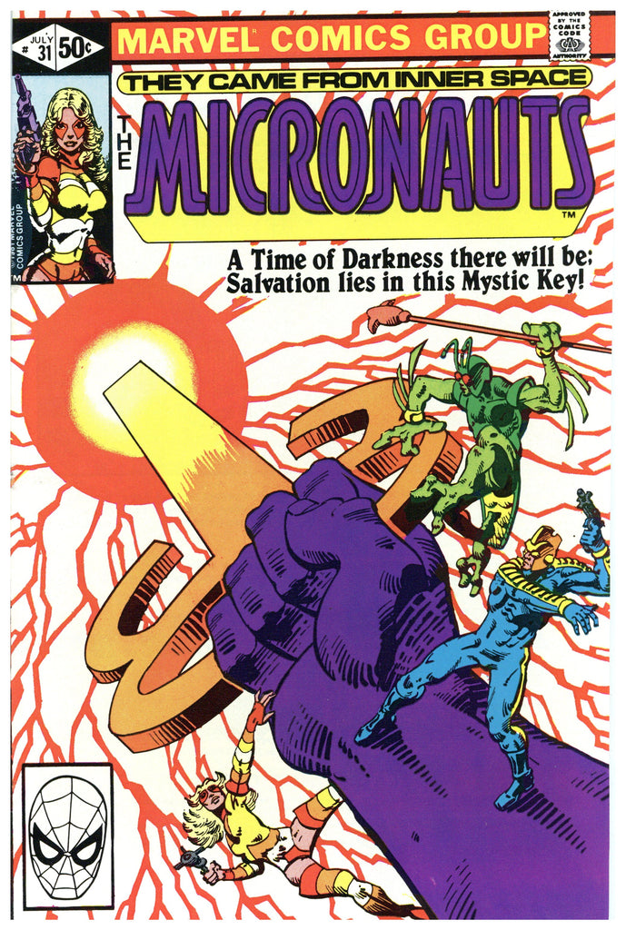 The Micronauts #31 NM+