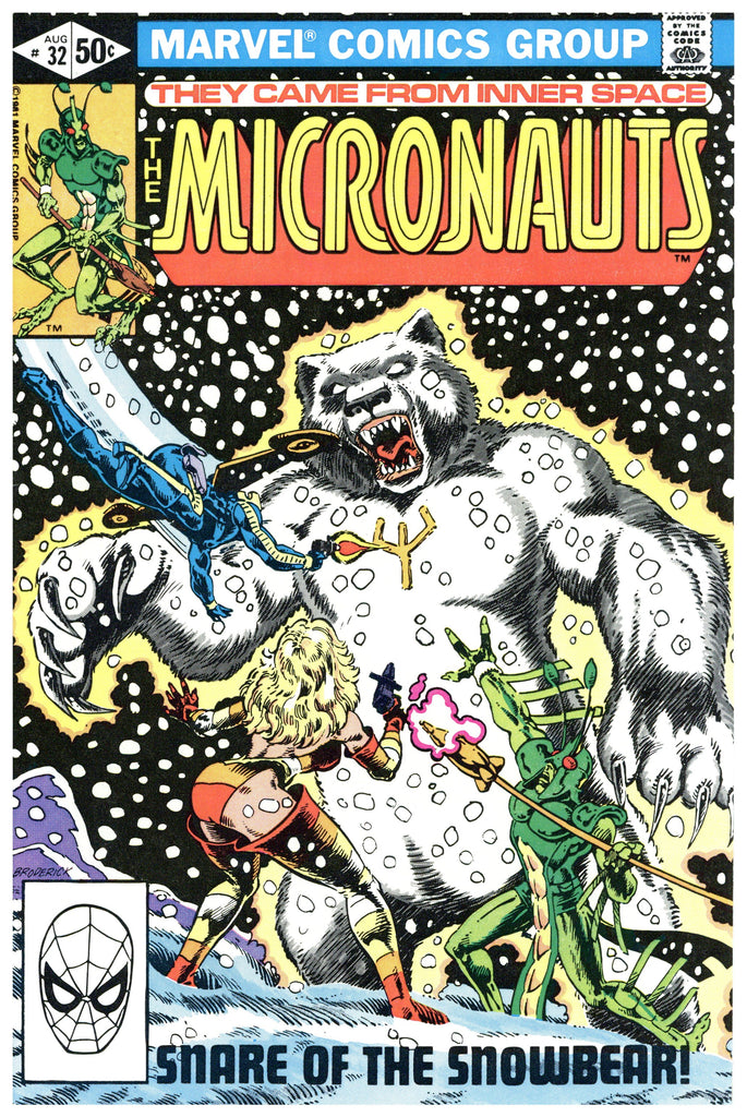 The Micronauts #32 NM+