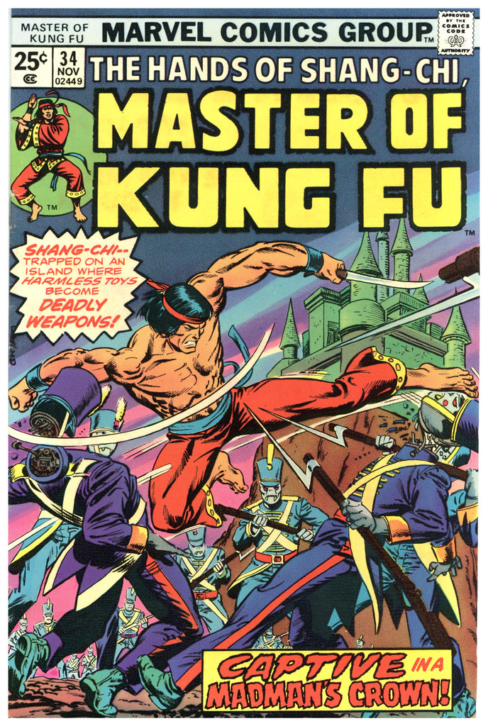 Master of Kung Fu #34 VF